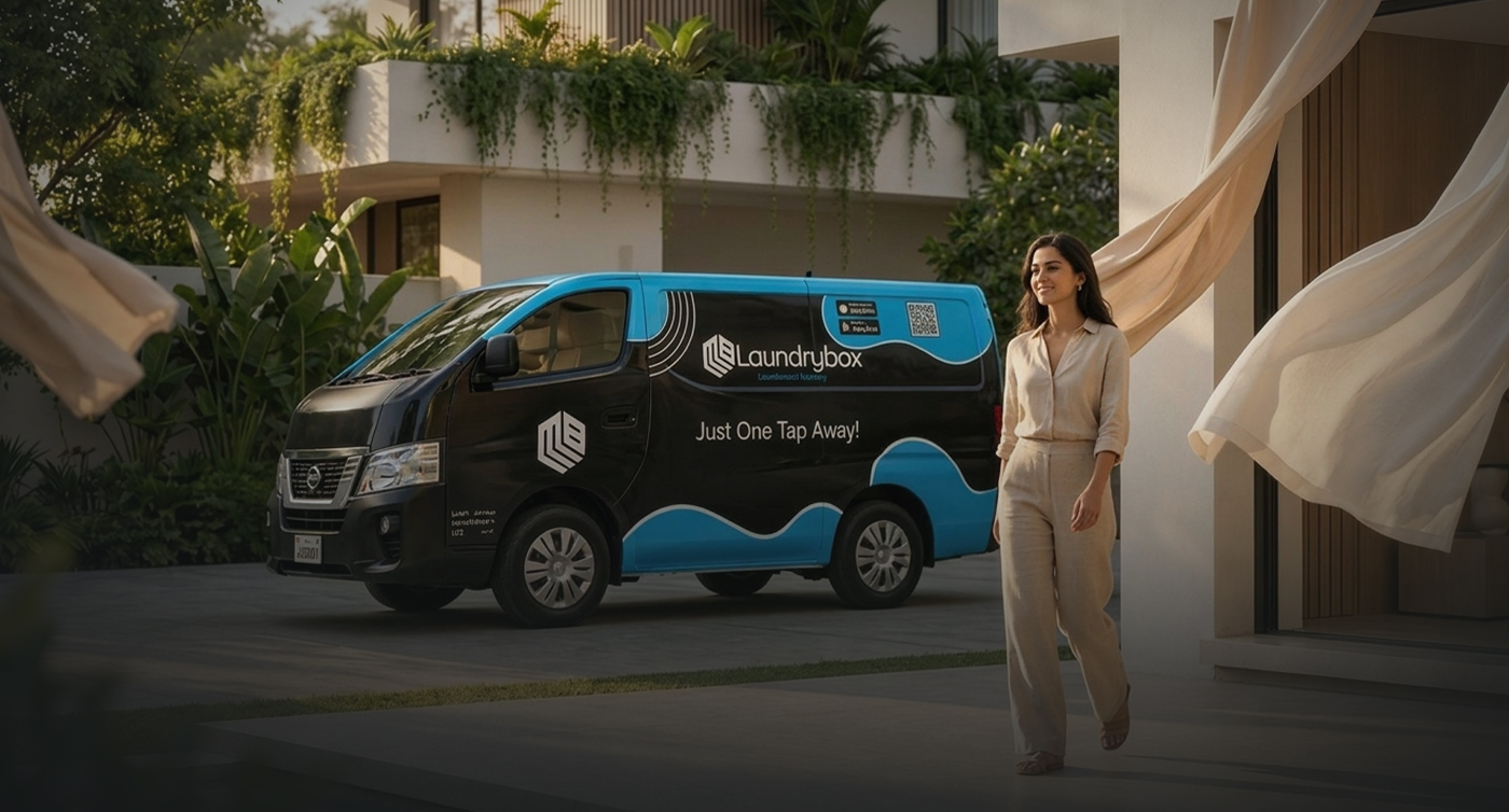 Laundry Pickup In Just 45 Minutes